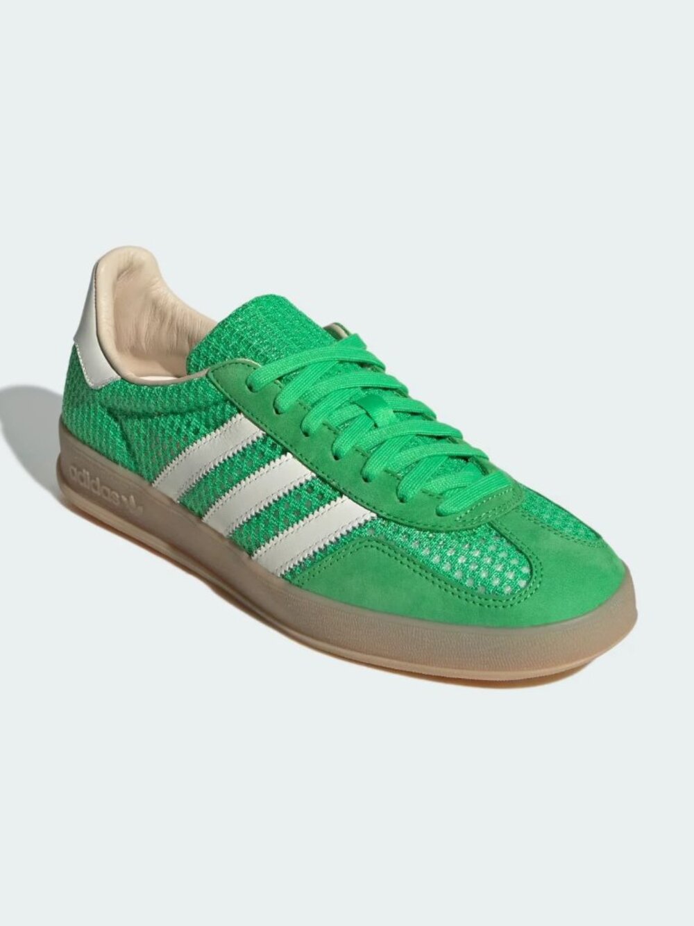 Adidas Originals Men's Green White Gazelle Indoor Shoes JH5417